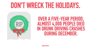 NHTSA Don't wreck the Holidays.jpg