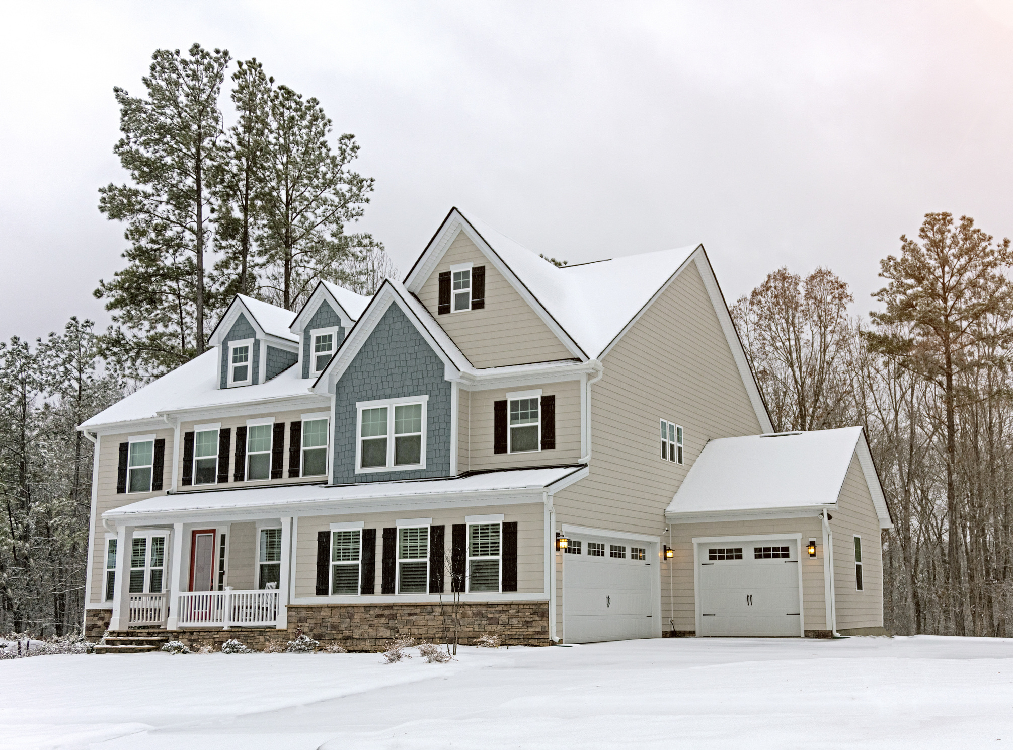 Home in the winter
