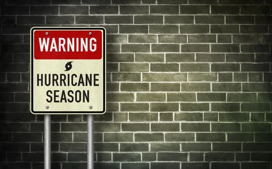Sign - Warning Hurricane Season