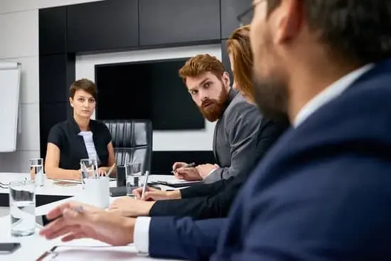 People in a board room